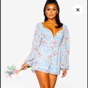Floral Romper